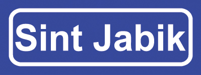 Koelkastmagneet plaatsnaambord Sint Jabik