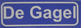 Koelkastmagneet plaatsnaambord De Gagel