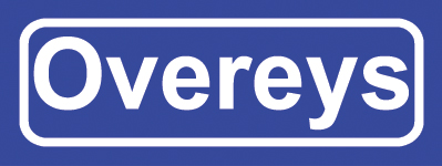 Koelkastmagneet plaatsnaambord Overeys