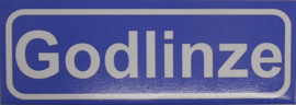 Koelkastmagneet plaatsnaambord Godlinze