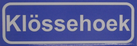 Koelkastmagneet plaatsnaambord Klössehoek