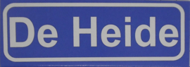 Koelkastmagneet plaatsnaambord De Heide