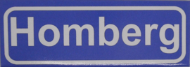 Koelkastmagneet plaatsnaambord Homberg