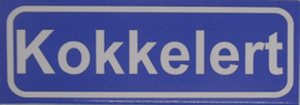 Koelkastmagneet plaatsnaambord Kokkelert