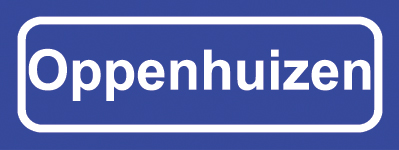 Koelkastmagneet plaatsnaambord Oppenhuizen