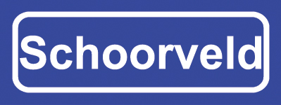Koelkastmagneet plaatsnaambord Schoorveld