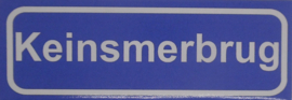 Koelkastmagneet plaatsnaambord Keinsmerbrug