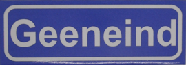 Koelkastmagneet plaatsnaambord Geeneind