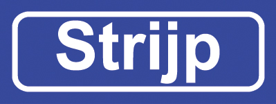 Koelkastmagneet plaatsnaambord Strijp