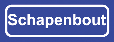 Koelkastmagneet plaatsnaambord Schapenbout