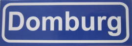 Koelkastmagneet plaatsnaambord Domburg
