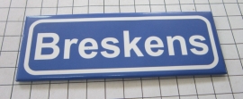 koelkastmagneet plaatsnaambord Breskens P_ZE7.7001