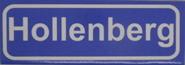 Koelkastmagneet plaatsnaambord Hollenberg