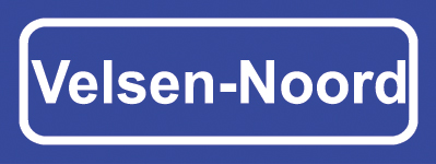 Koelkastmagneet plaatsnaambord Velsen-Noord