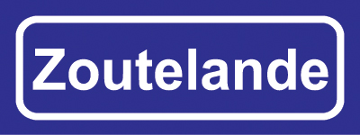 Koelkastmagneet plaatsnaambord Zoutelande