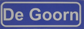 Koelkastmagneet plaatsnaambord De Goorn