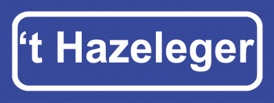 Koelkastmagneet plaatsnaambord 't Hazeleger