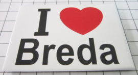 koelkastmagneet I ♥ Breda N_NB4.002