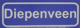 Koelkastmagneet plaatsnaambord Diepenveen
