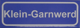 Koelkastmagneet plaatsnaambord Klein-Garnwerd