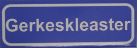Koelkastmagneet plaatsnaambord Gerkeskleaster