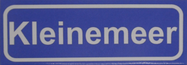 Koelkastmagneet plaatsnaambord Kleinemeer
