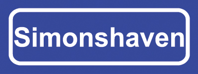 Koelkastmagneet plaatsnaambord Simonshaven