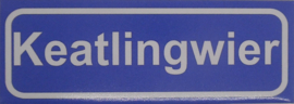 Koelkastmagneet plaatsnaambord Keatlingwier