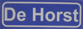 Koelkastmagneet plaatsnaambord De Horst