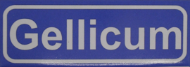 Koelkastmagneet plaatsnaambord Gellicum