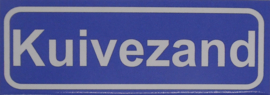 Koelkastmagneet plaatsnaambord Kuivezand