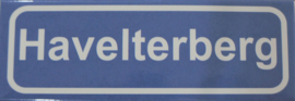 Koelkastmagneet plaatsnaambord Havelterberg