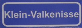 Koelkastmagneet plaatsnaambord Klein-Valkenisse
