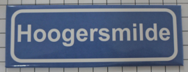 Koelkastmagneet plaatsnaambord Hoogersmilde