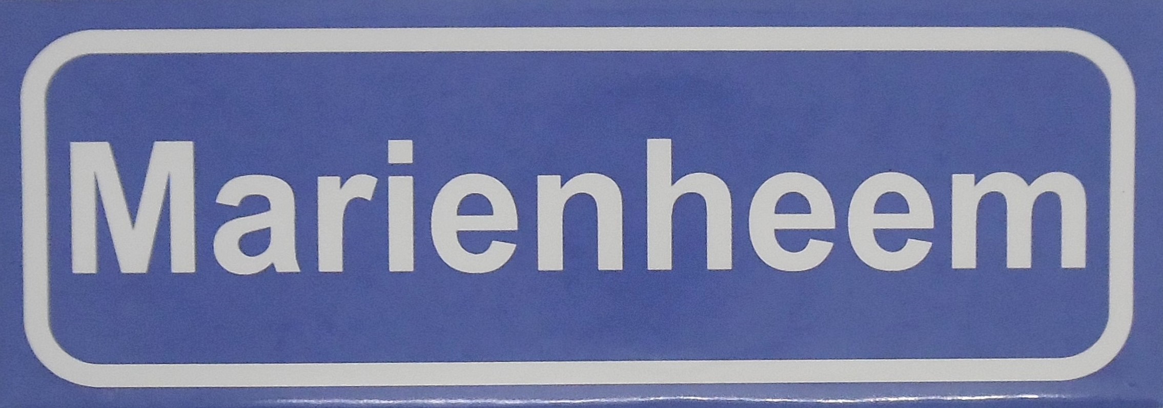 Koelkastmagneet plaatsnaambord Marienheem