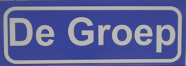 Koelkastmagneet plaatsnaambord De Groep