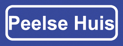 Koelkastmagneet plaatsnaambord Peelse Huis