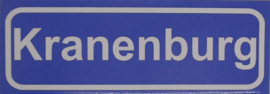 Koelkastmagneet plaatsnaambord Kranenburg