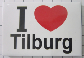 koelkastmagneet I ♥ Tilburg N_NB2.001