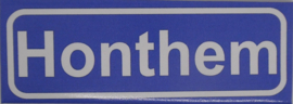 Koelkastmagneet plaatsnaambord Honthem