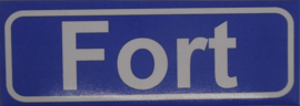 Koelkastmagneet plaatsnaambord Fort