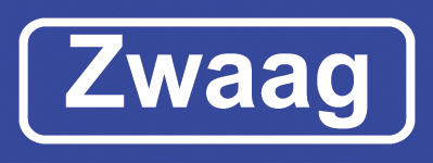 Koelkastmagneet plaatsnaambord Zwaag