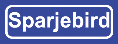 Koelkastmagneet plaatsnaambord Sparjebird