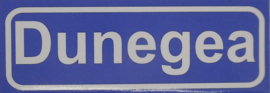 Koelkastmagneet plaatsnaambord Dunegea