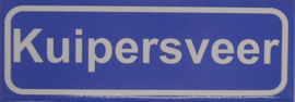 Koelkastmagneet plaatsnaambord Kuipersveer