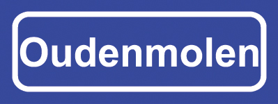 Koelkastmagneet plaatsnaambord Oudenmolen
