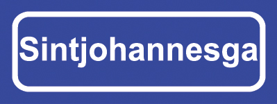 Koelkastmagneet plaatsnaambord Sintjohannesga