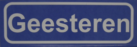 Koelkastmagneet plaatsnaambord Geesteren