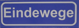 Koelkastmagneet plaatsnaambord Eindewege