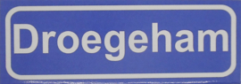 Koelkastmagneet plaatsnaambord Droegeham